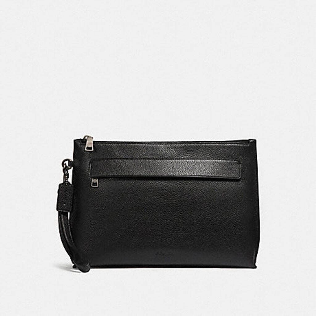 handbagbranded.com getlush outlet personalshopper usa malaysia ready stock Coach Carryall Pouch Black