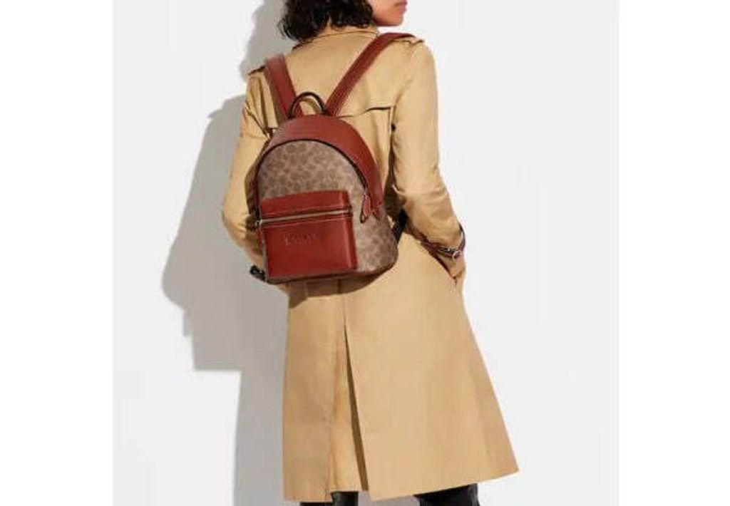 handbagbranded.com getlush outlet coach outlet personalshopper usa malaysia  COACH Charter Backpack 24 In Signature Canvas – Retail 3