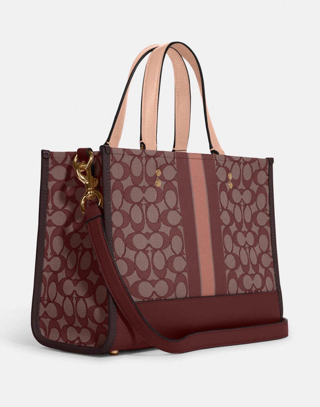 handbagbranded.com getlush outlet personalshopper usa malaysia ready stock COACH DEMPSEY CARRYALL IN SIGNATURE JACQUARD 2