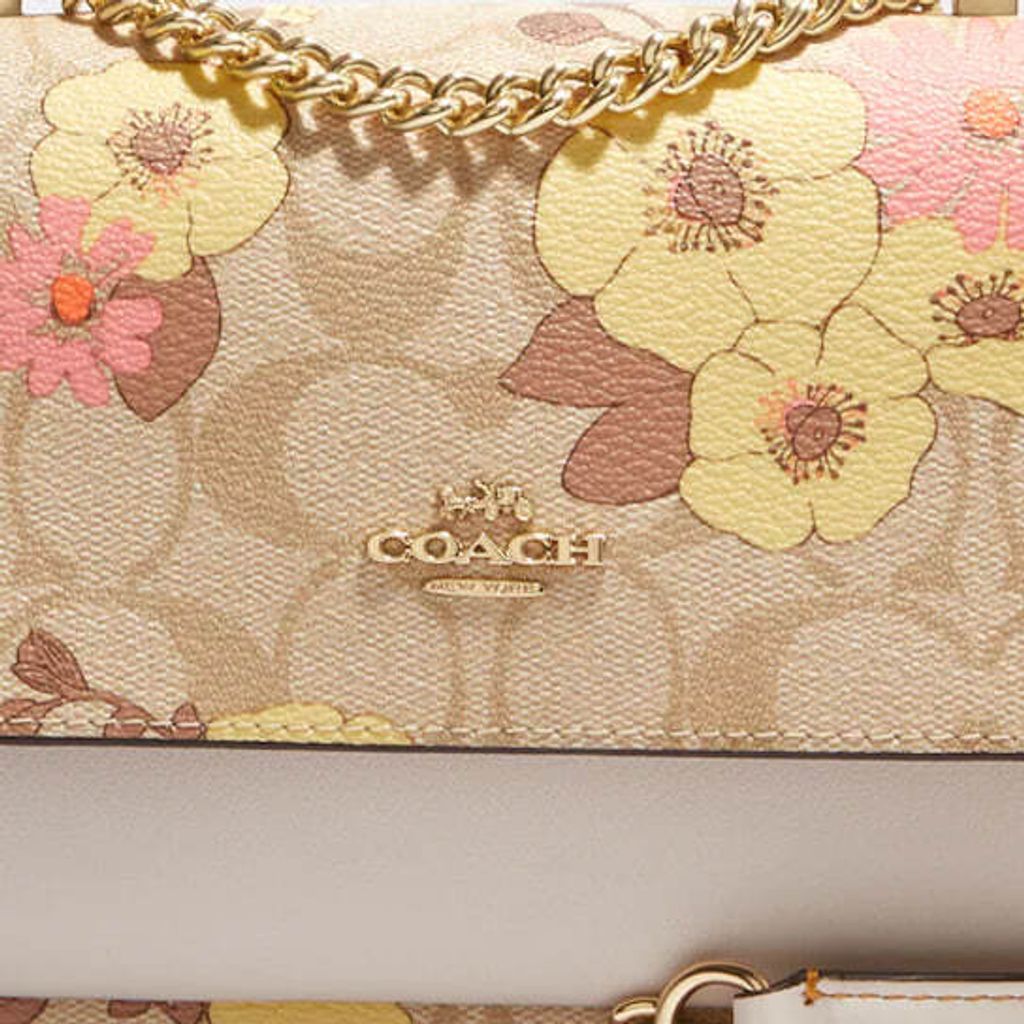 handbagbranded.com getlush outlet personalshopper usa malaysia ready stock coach Mini Klare Crossbody In Signature Canvas With Floral Cluster Print 5