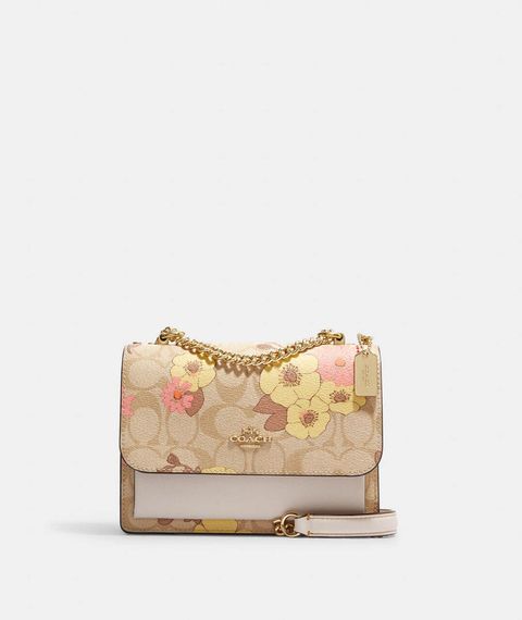 handbagbranded.com getlush outlet personalshopper usa malaysia ready stock coach Mini Klare Crossbody In Signature Canvas With Floral Cluster Print