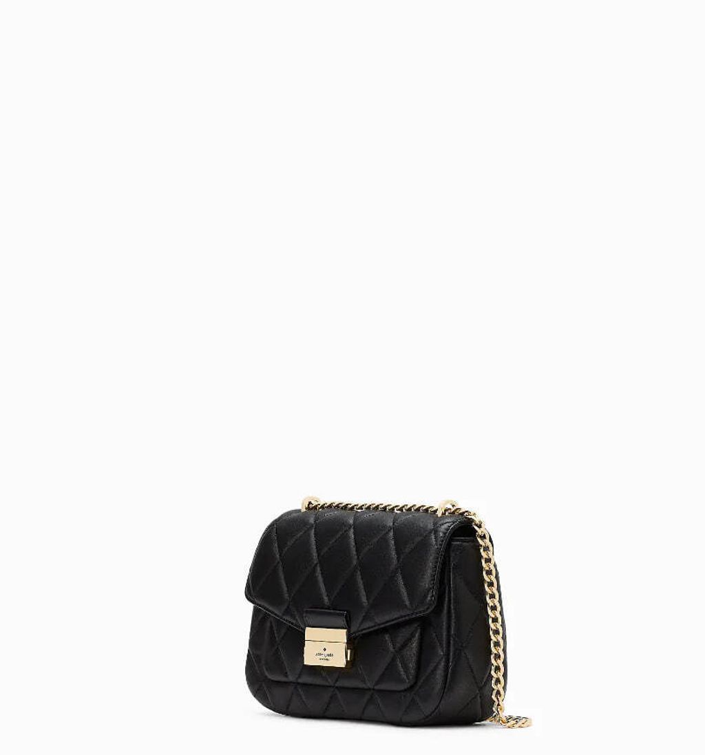 handbagbranded.com getlush outlet personalshopper usa malaysia ready stock Kate Spade Carey Small Flap Shoulder Bag in Black 1