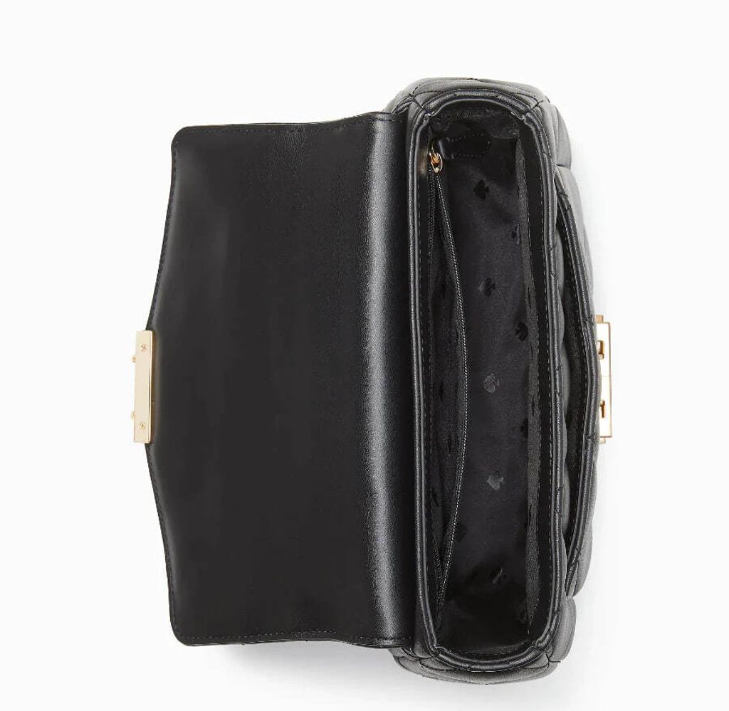 handbagbranded.com getlush outlet personalshopper usa malaysia ready stock Kate Spade Carey Small Flap Shoulder Bag in Black 2