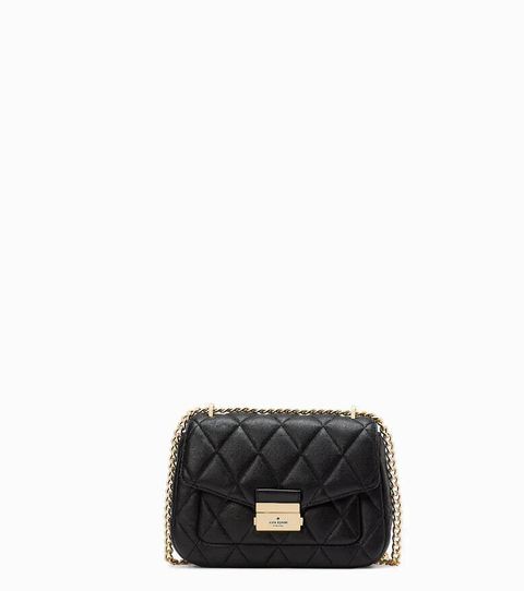 handbagbranded.com getlush outlet personalshopper usa malaysia ready stock Kate Spade Carey Small Flap Shoulder Bag in Black