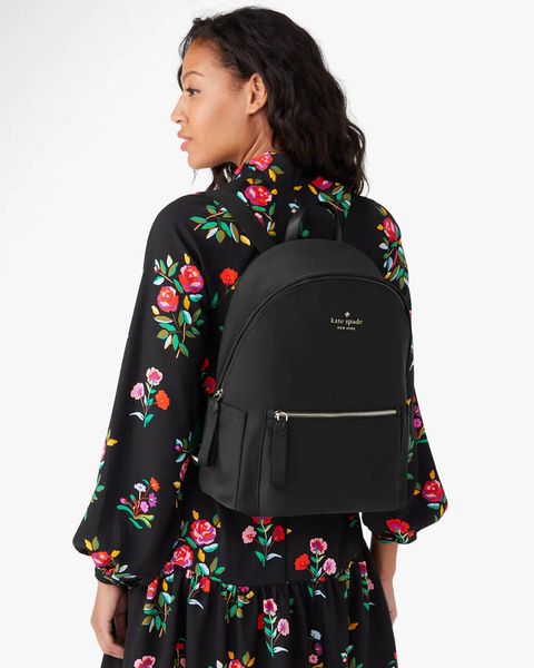handbagbranded.com getlush outlet personalshopper usa malaysia ready stock Coach Malaysia Kate Spade Chelsea Nylon Large Backpack in Black 1