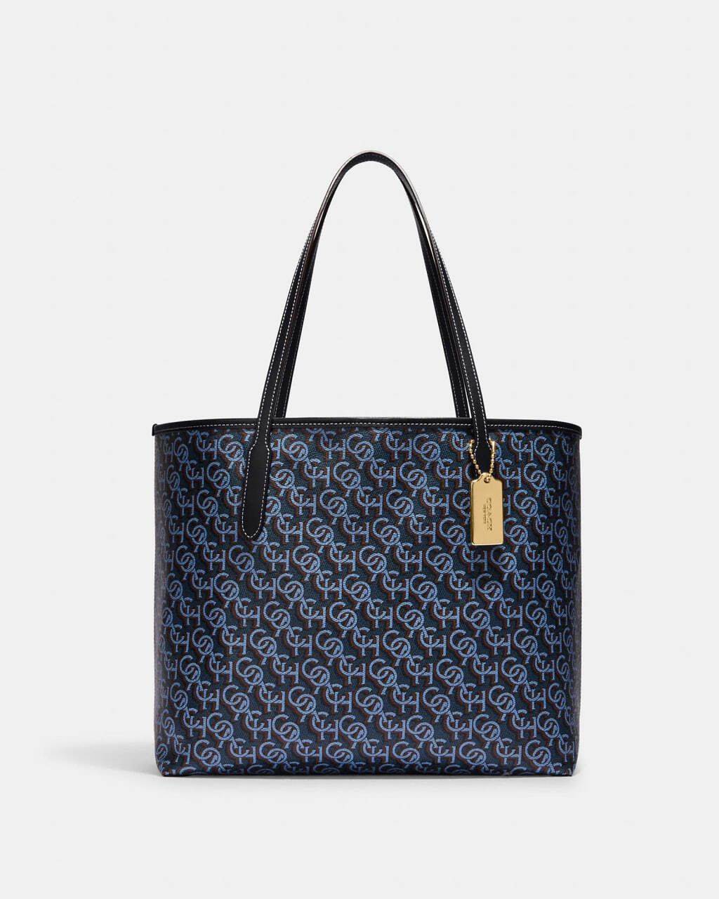 handbagbranded.com getlush outlet personalshopper usa malaysia ready stock Coach Malaysia Coach City Tote With Coach Monogram Print in Navy