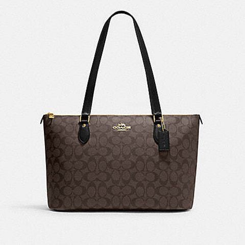handbagbranded.com getlush outlet coach outlet personalshopper usa coach malaysia COACH Gallery Tote In Signature Canvas