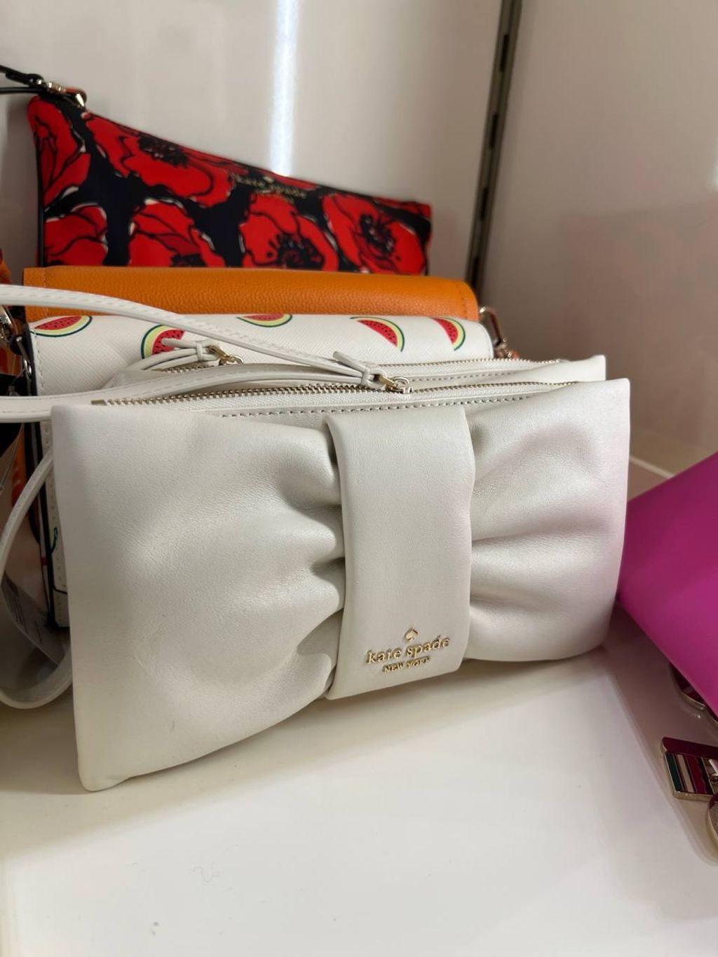 handbagbranded.com getlush outlet personalshopper usa malaysia ready stock coach malaysia kate spade Millie Bow Medium Wristlet 3