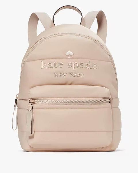 handbagbranded.com getlush outlet personalshopper usa KATE SPADE malaysia ready stock Kate Spade Ella Large Puffy Backpack in Warmbeige 1