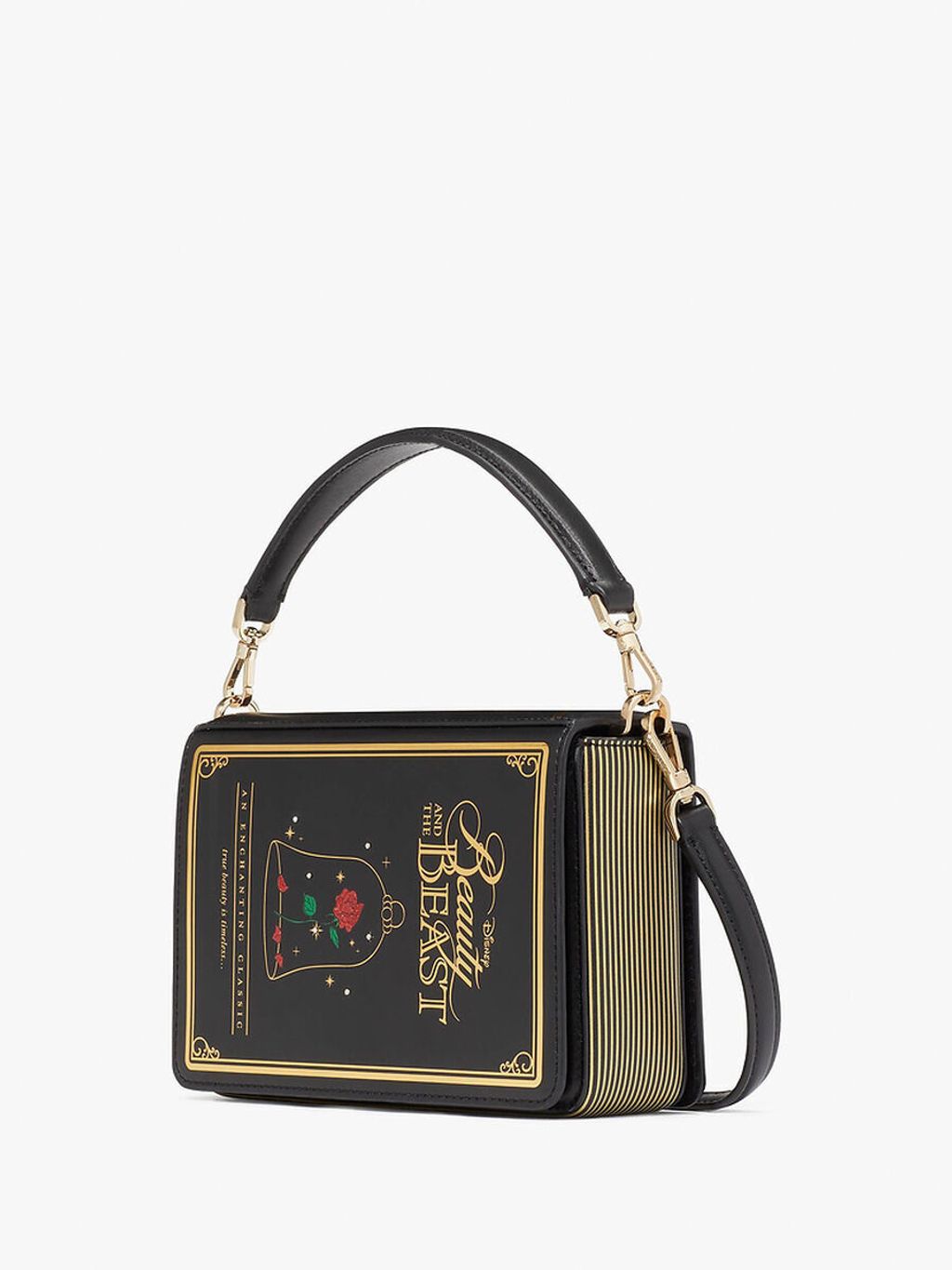 handbagbranded.com getlush outlet kate spade outlet personalshopper usa kate spade malaysia Disney X Kate Spade New York Beauty And The Beast 3D Book Crossbody 5