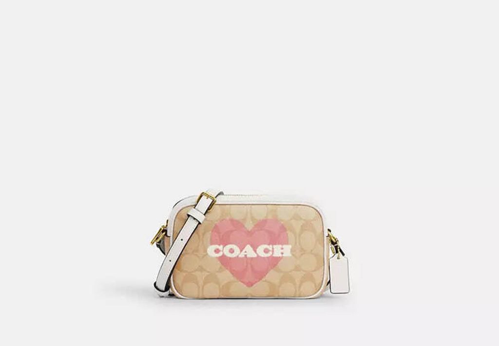 handbagbranded.com getlush outlet personalshopper usa malaysia ready stock coach malaysia coach Coach Mini Jamie Camera Bag In Signature Canvas With Heart Print