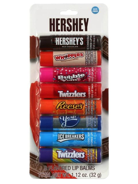 Hershey Chocolate & Candy Flavored Lip Balms - 8 Pack