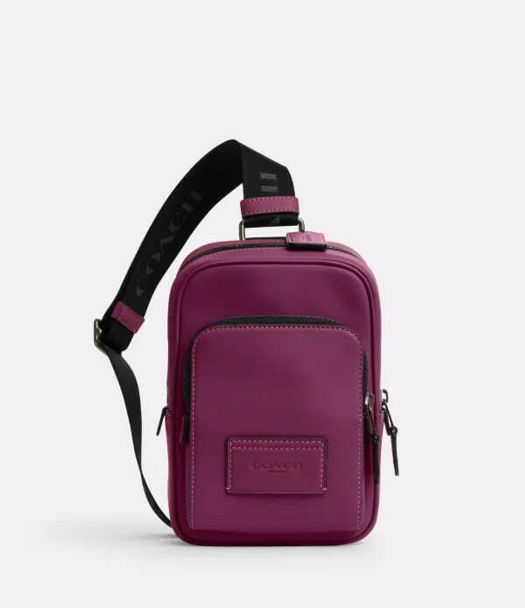 handbagbranded.com getlush outlet personalshopper usa Coach malaysia ready stock Coach Track Pack 14 in Deep Berry