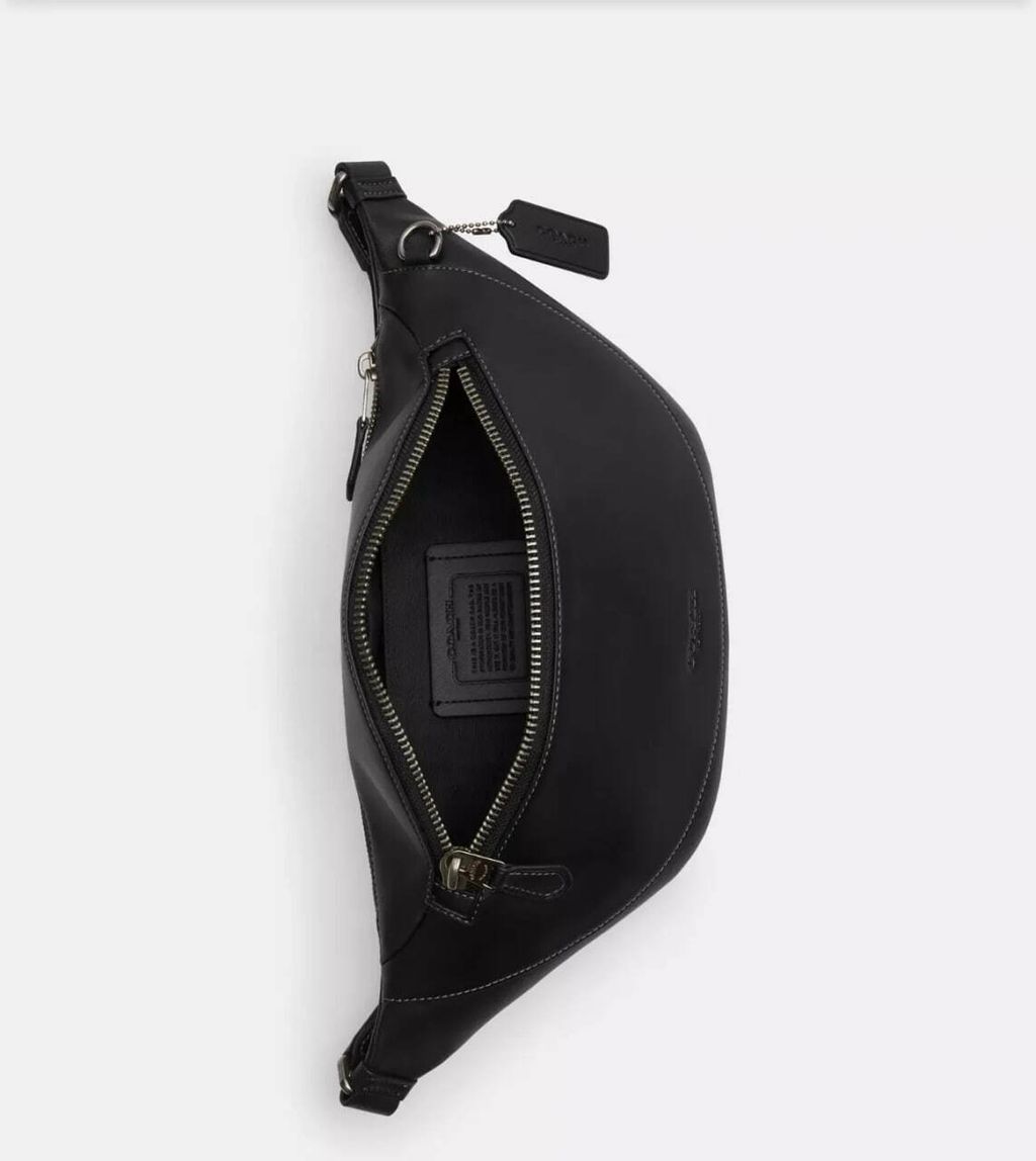 handbagbranded.com getlush outlet personalshopper usa Coach malaysia ready stock Coach Warren Belt Bag in Black 2
