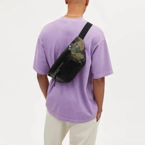 handbagbranded.com getlush outlet personalshopper usa Coach malaysia ready stock Coach Track Belt Bag In Signature Canvas With Camo Print 1