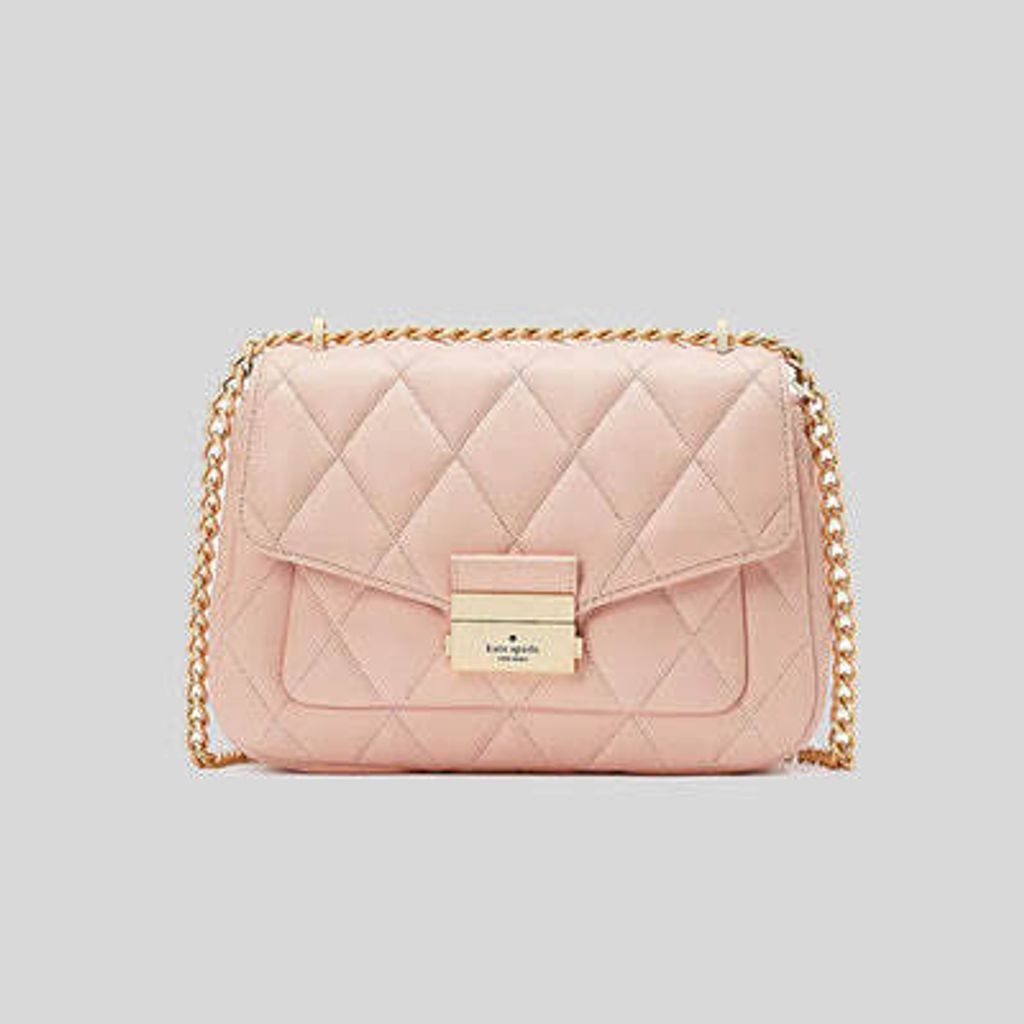 handbagbranded.com getlush outlet personalshopper usa malaysia ready stock coach malaysia kate spade Carey Small Flap Shoulder Bag – Conch Pink 1