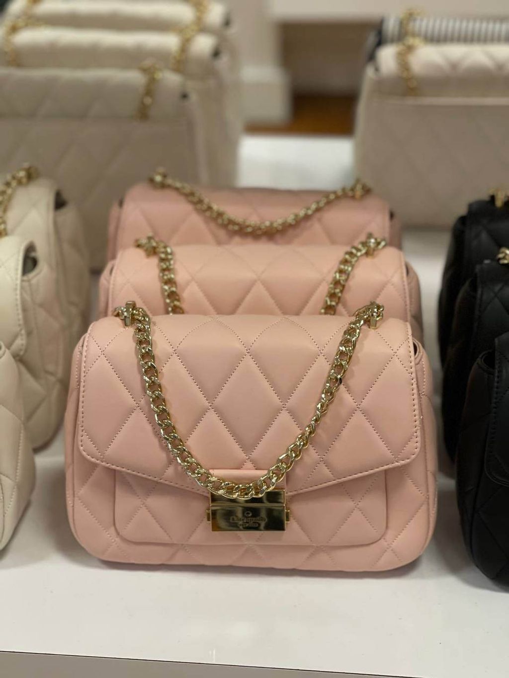 handbagbranded.com getlush outlet personalshopper usa malaysia ready stock coach malaysia kate spade Carey Small Flap Shoulder Bag – Conch Pink 2