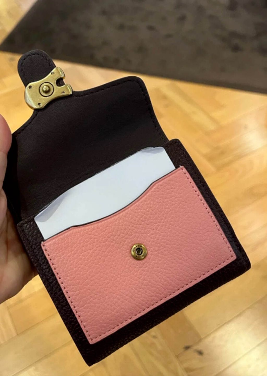 handbagbranded.com getlush outlet personalshopper usa malaysia ready stock COACH Tabby Small Wallet In Colorblock – Retail Transfer 2