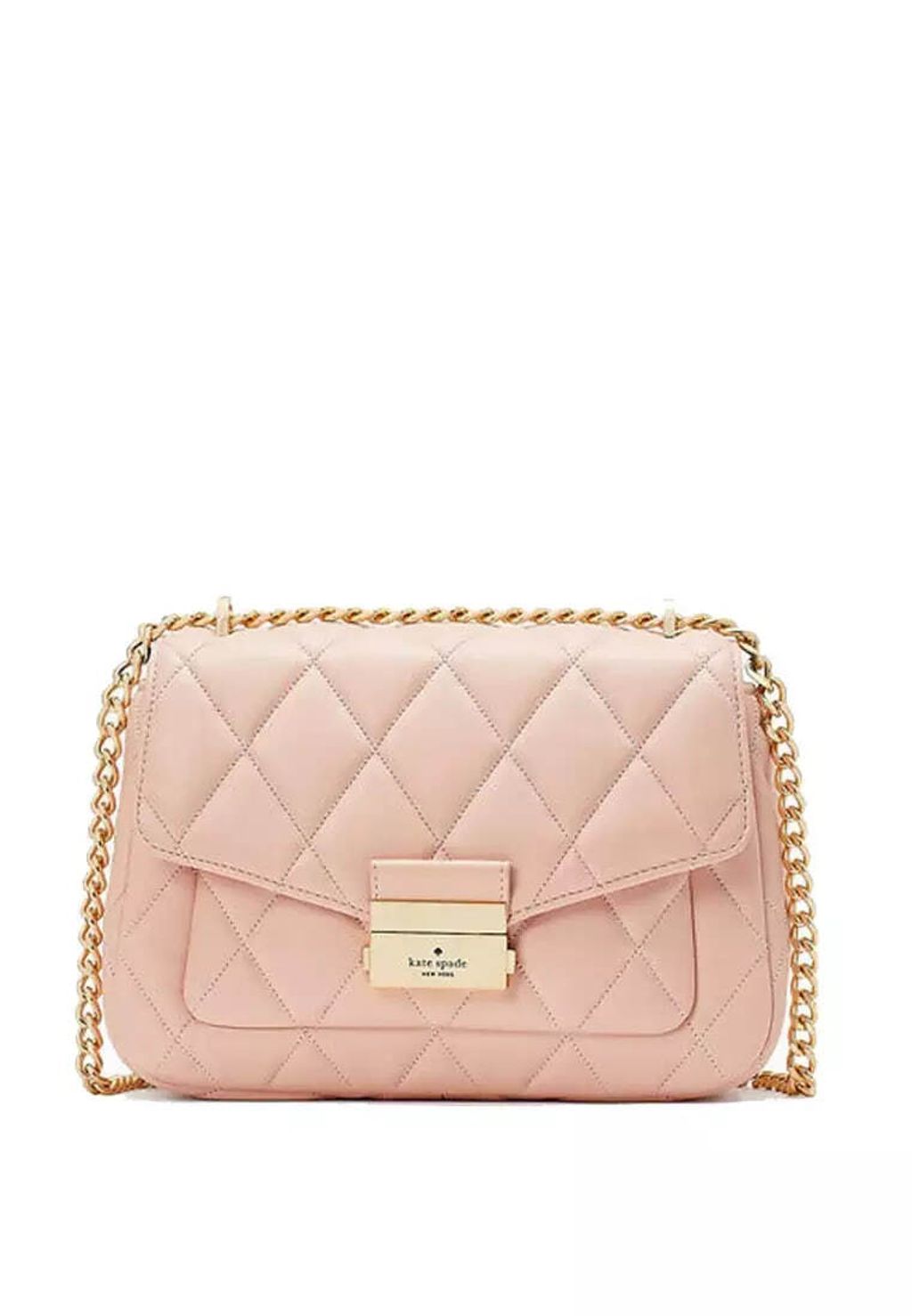 handbagbranded.com getlush outlet personalshopper usa malaysia ready stock coach malaysia kate spade Carey Small Flap Shoulder Bag – Conch Pink 1