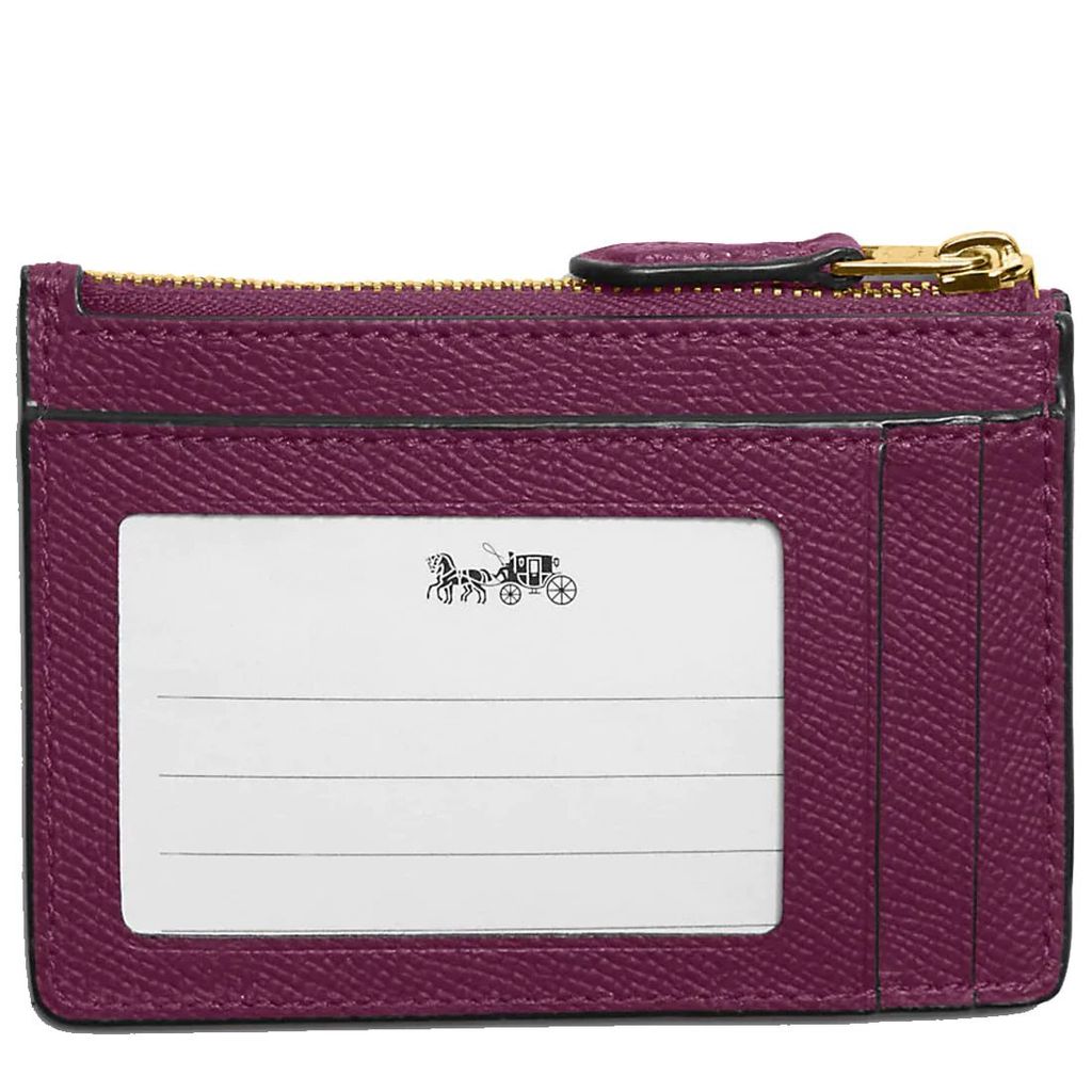 handbagbranded.com getlush outlet personalshopper usa malaysia ready stock coach malaysia Coach Mini Skinny ID Case in Deep Berry 1