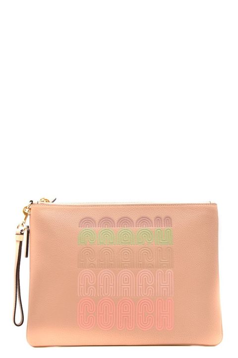 handbagbranded.com getlush outlet personalshopper usa malaysia ready stock coach malaysia Coach Graphic Large Clutch 30 In Fade Blush