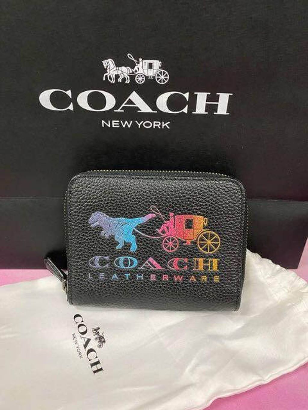 handbagbranded.com getlush outlet personalshopper usa malaysia ready stock coach malaysia Rexy And Carriage Small Zip Around Leather Wallet