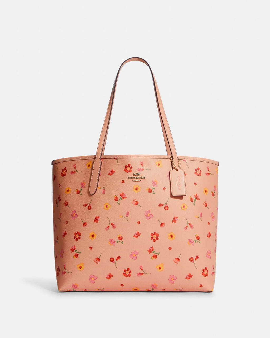 handbagbranded.com getlush outlet personalshopper usa Coach malaysia ready stock Coach City Tote With Mystical Floral Print in Faded Blush Multi