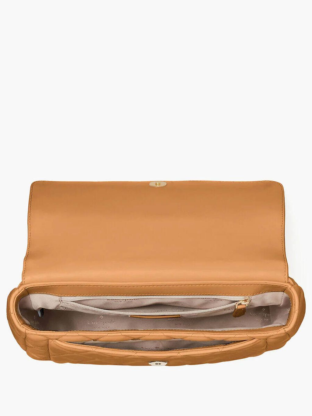 handbagbranded.com getlush outlet personalshopper usa Coach malaysia ready stock Kate Spade Carey Medium Flap Shoulder Bag in Tiramisu 3