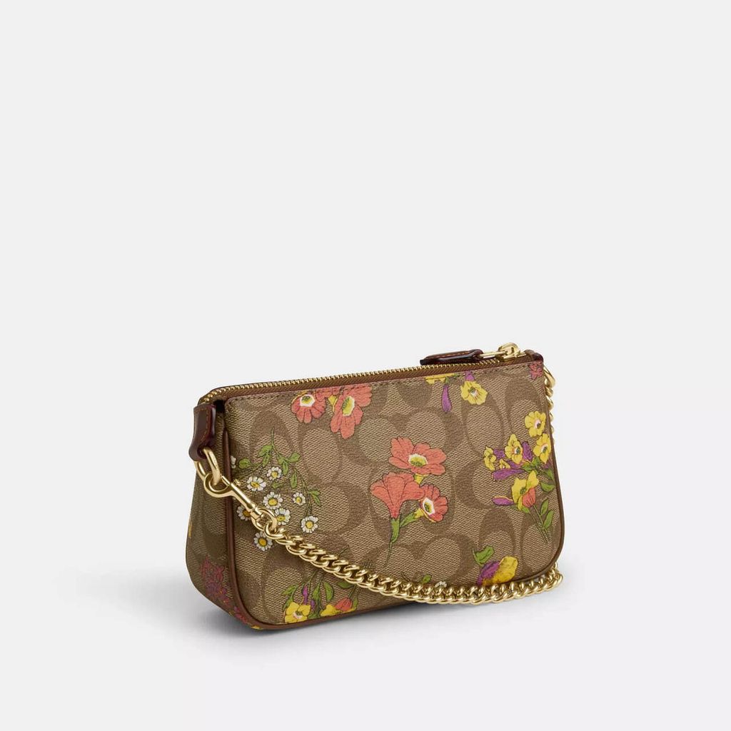 handbagbranded.com getlush outlet personalshopper usa malaysia ready stock Coach malaysia coach Outlet Nolita 19 In Signature Canvas With Floral Print - Beige 2