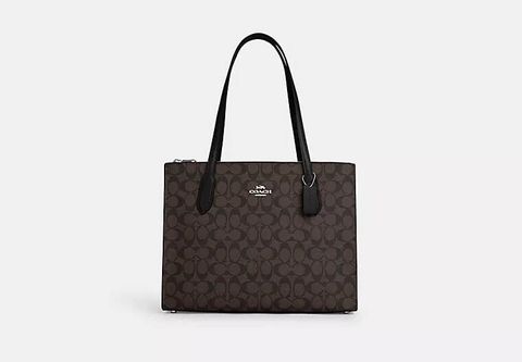 handbagbranded.com getlush outlet personalshopper usa coach malaysia ready stock COACH Nina Tote Bag In Signature Canvas