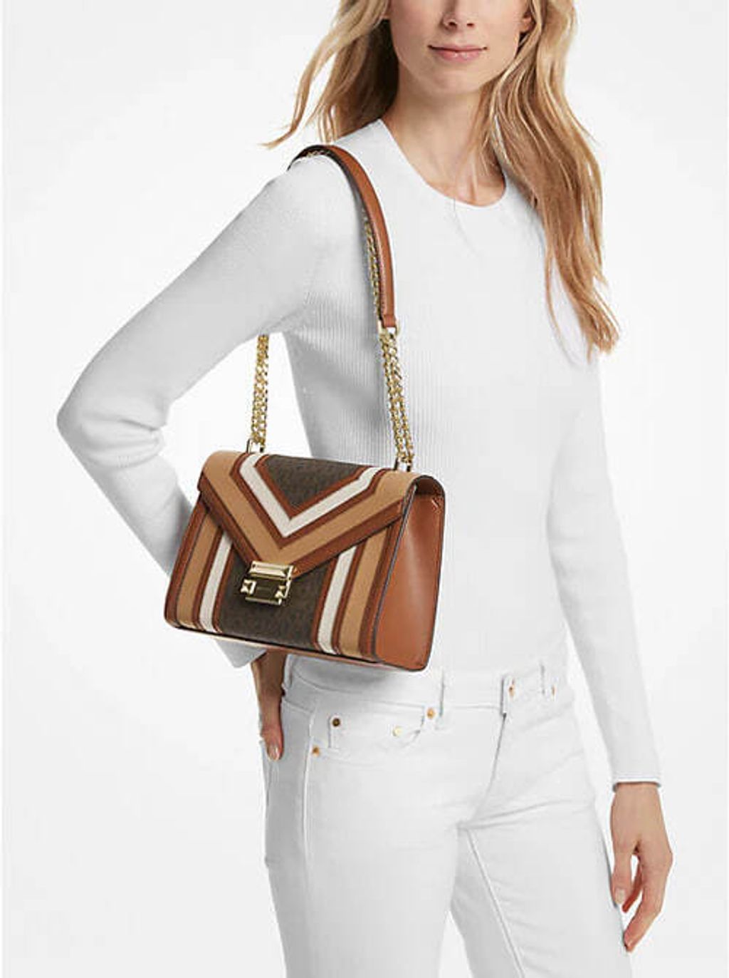MY Readystock Michael Kors Whitney Medium Flap Chain Quilted Shoulder Bag Personal Shoppers in Malaysia for Coach Malaysia and all branded outlet in USA handbagbranded