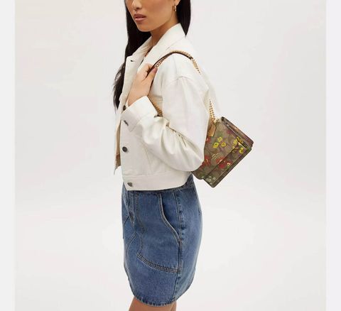 handbagbranded.com getlush outlet personalshopper usa malaysia ready stock coach malaysia  COACH Mini Klare Crossbody In Signature Canvas With Floral Print 2