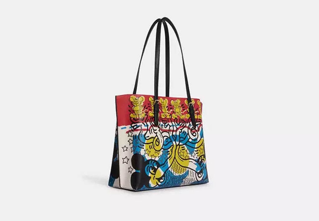 handbagbranded.com getlush outlet personalshopper usa malaysia ready stock COACH malaysia coach Disney Mickey Mouse X Keith Haring Mollie Tote Bag 2