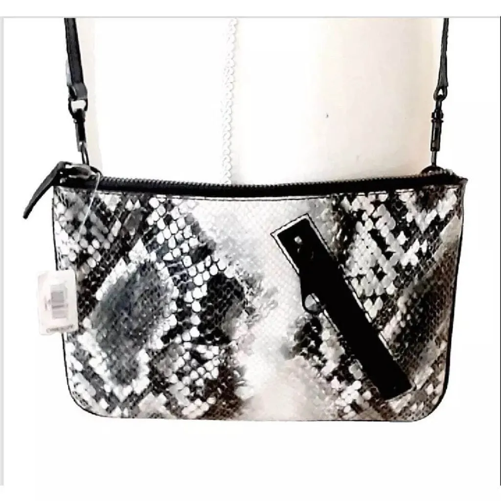 handbagbranded.com getlush outlet personalshopper usa coach malaysia ready stock COACH clerance GAP Genuine Leather Snake Print Crossbody Bag Purse NEW 1