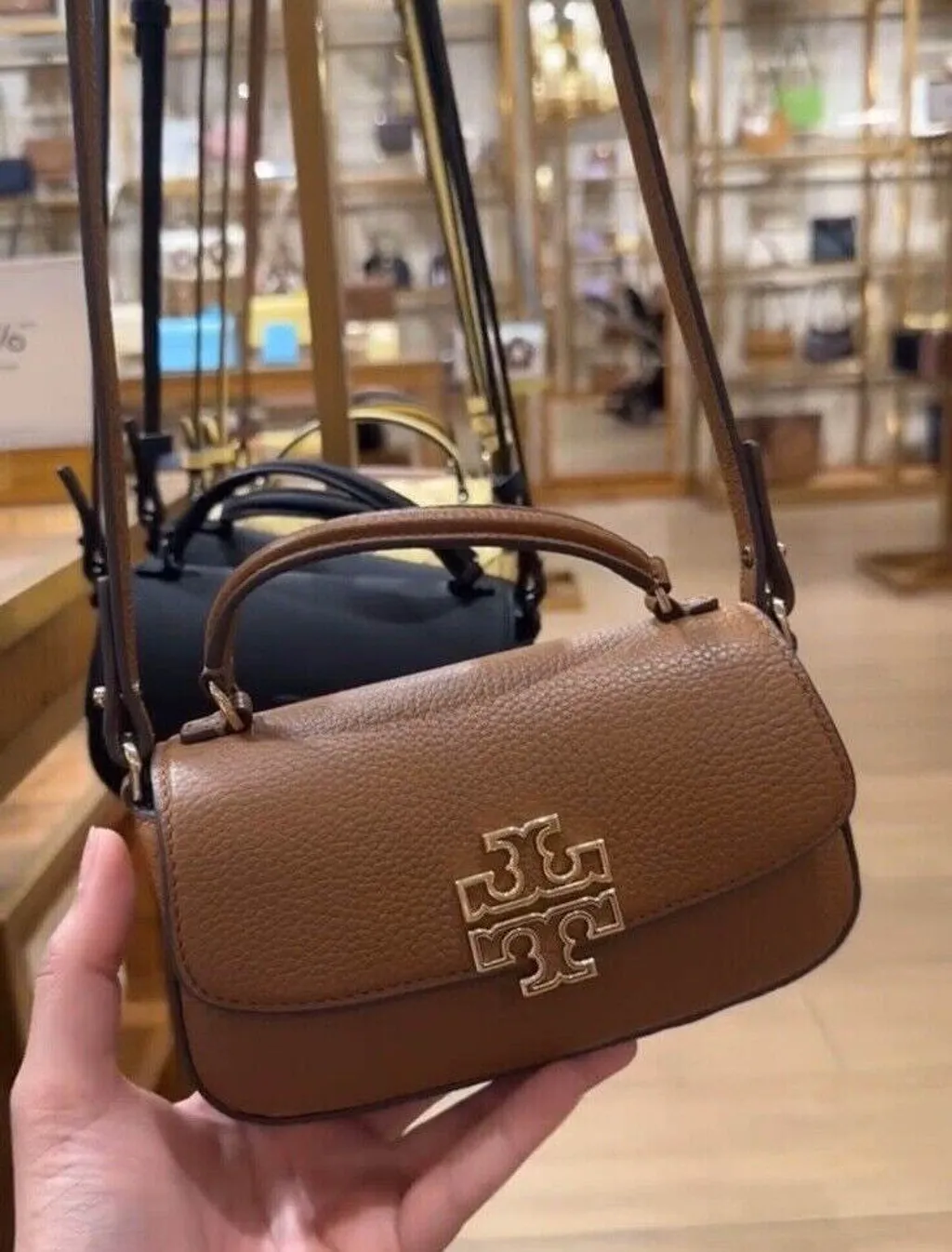 handbagbranded.com getlush outlet personalshopper usa coach malaysia ready stock tory burch malaysia Tory Burch Britten Mini Top Handle