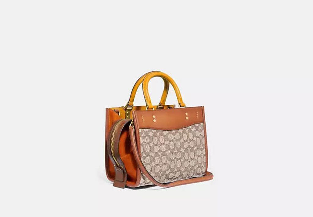 handbagbranded.com coach malaysia michael kors malaysia kate spade malaysia personalshopper tory burch malaysia Coach Rogue Bag 25 In Signature Textile Jacquard 1