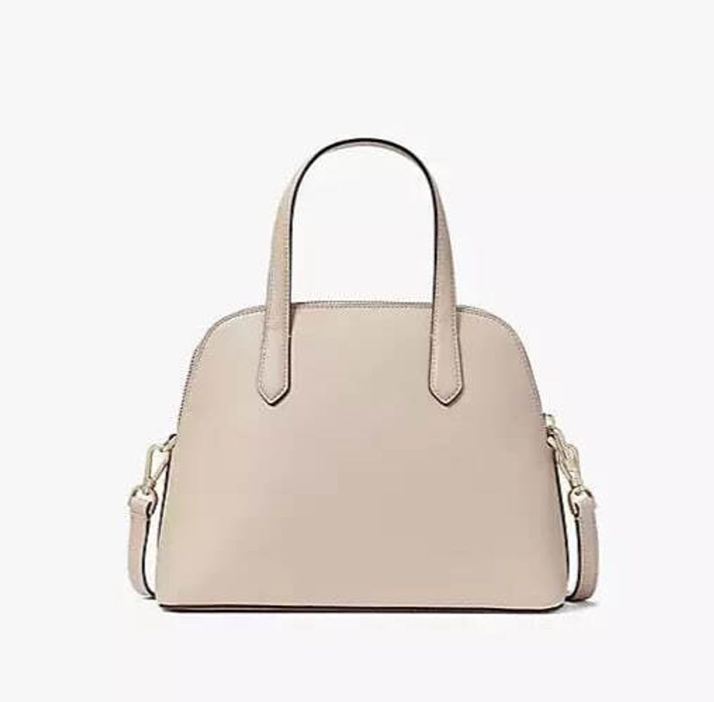 handbagbranded.com coach malaysia michael kors malaysia kate spade malaysia personalshopper tory burch malaysia Kate Spade Schuyler Medium Dome Satchel Saffiano Warm Beige 4