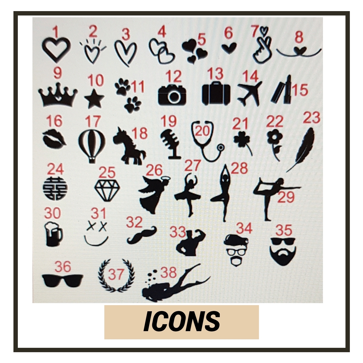 Icon Selection