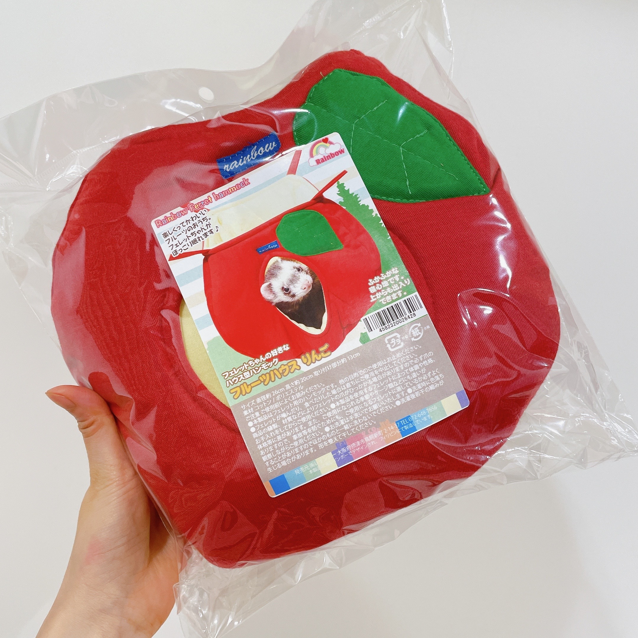 HPS_四方_睡床_16造型水果掛屋(蘋果)