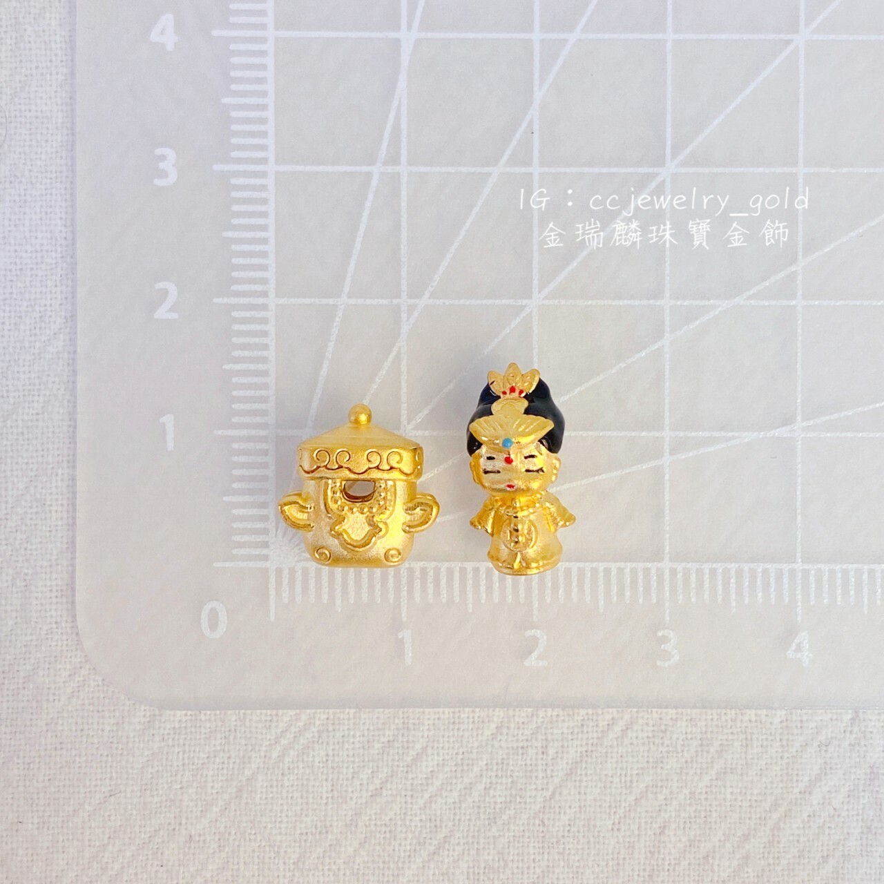 金瑞麟金飾》皇后轎子黃金穿孔配件純金9999 – 瑞麟銀樓(金瑞麟)