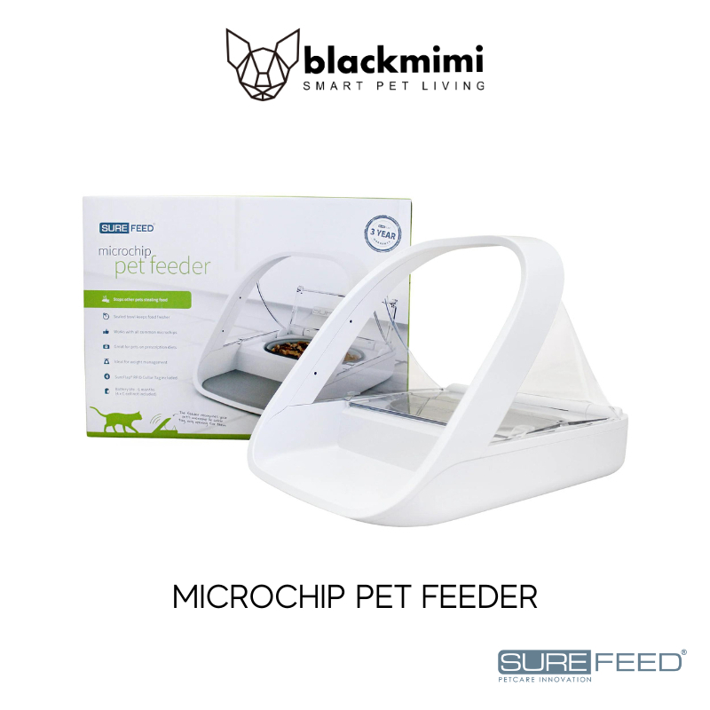 SUREFEED Microchip Automatic Pet Feeder – Blackmimi