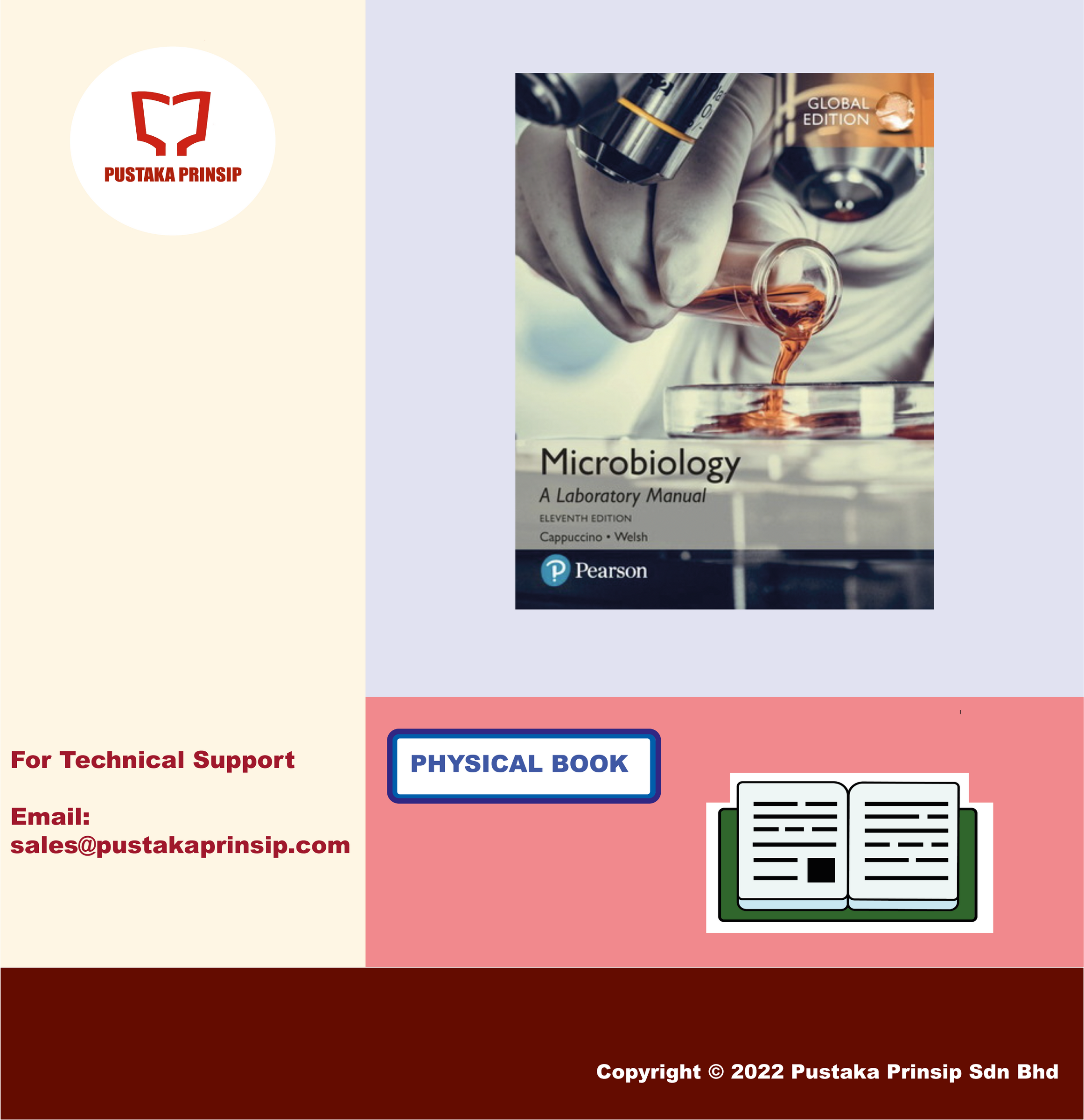 Cappuccino Microbiology A Laboratory Manual, Global Edition, 11th