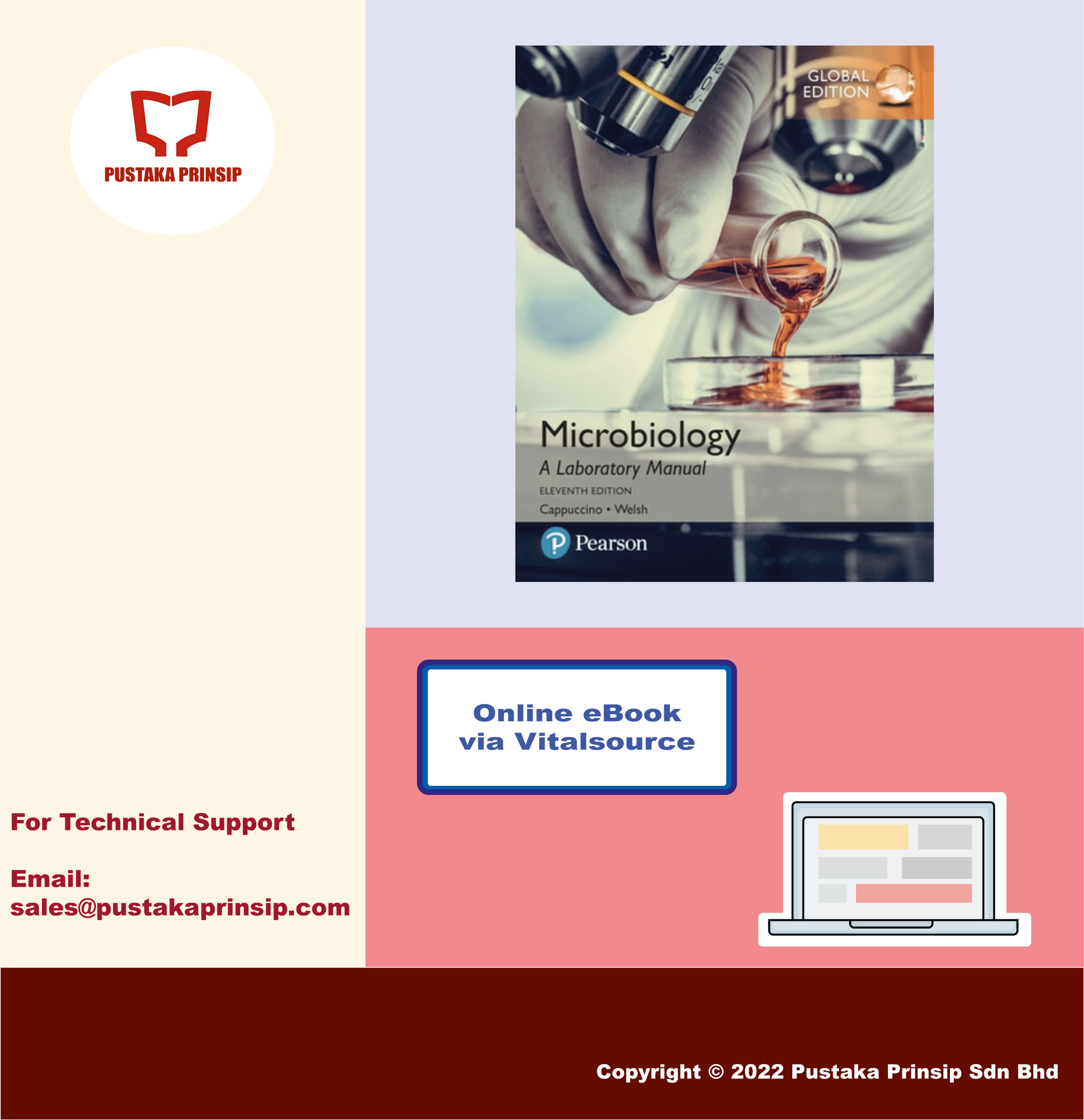 Cappuccino Microbiology A Laboratory Manual, Global Edition, 11th