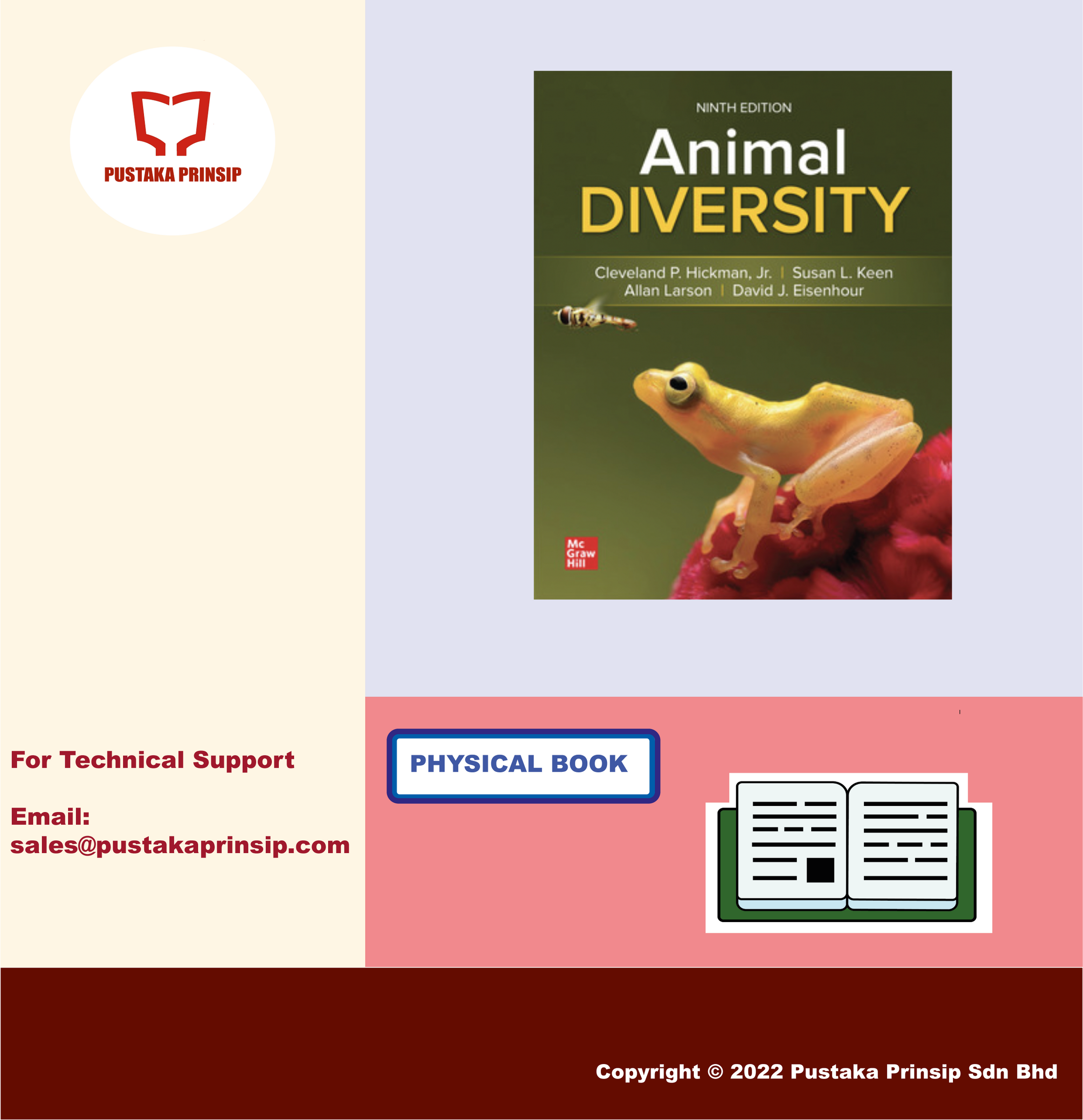Hickman Animal Diversity 9th Edition Pustaka Prinsip