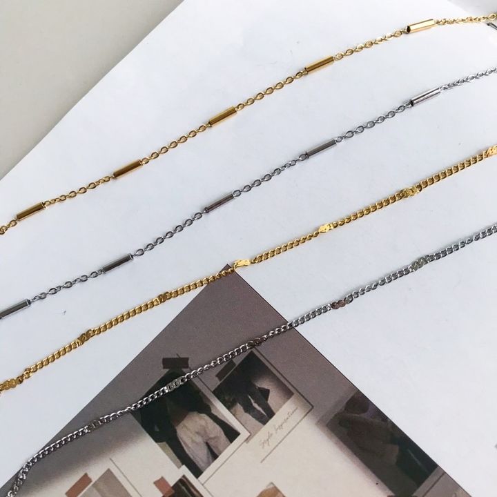 Link Bar Cuban Stainless steel chain