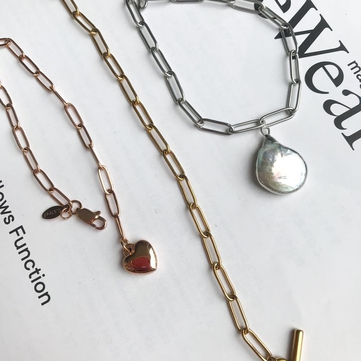 Anna Jewellery Handicraft - DIY Chain: Stainless steel Square Cable Chain