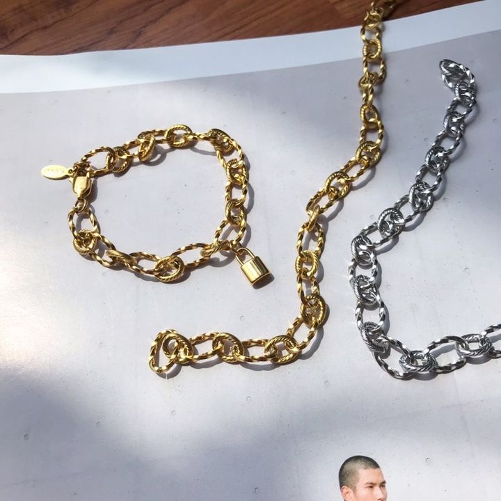 Anna Jewellery Handicraft - DIY Chain: DIY Braided Oval/Oval link/ Twisted Figaro Chain