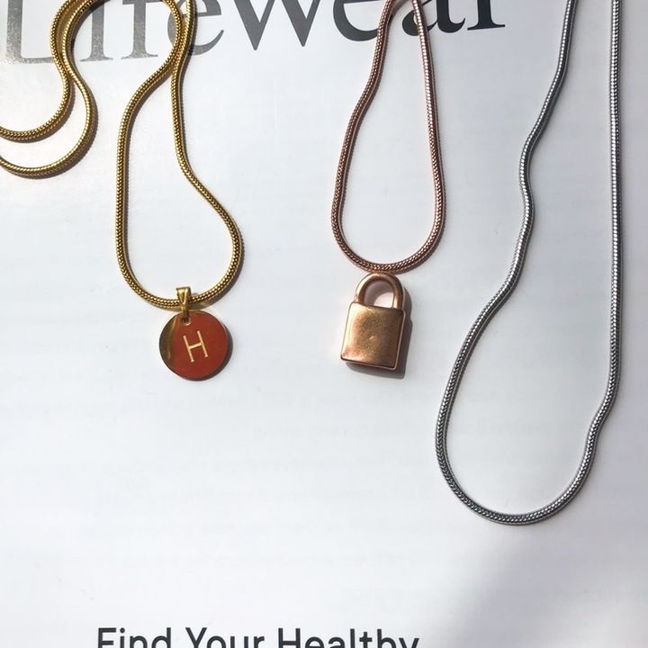 [Necklace] Stainless steel snake chain necklace