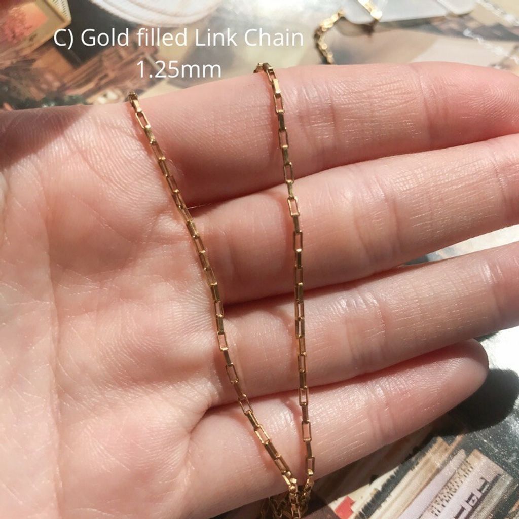 14k Gold-filled Chain - Link Chain 1.25mm