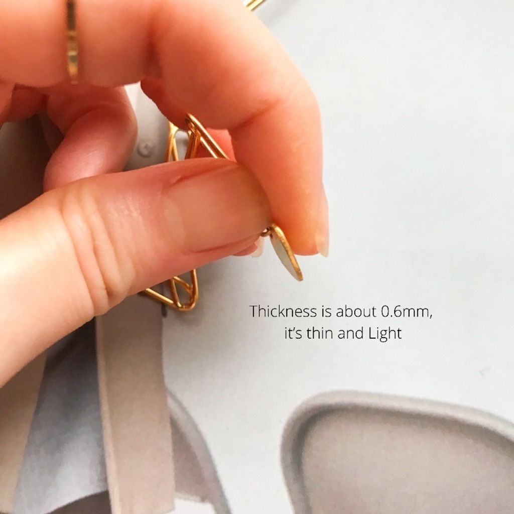 Love pendant for ending - thickness
